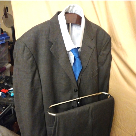 Vintage Pierre Cardin Two-piece Gray Suit